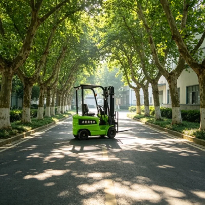 Compact Electric Forklift 1 Ton 1.5 Ton 2 Ton Forklift Truck with Lithium Battery Walkie Stacker for Small Warehouse