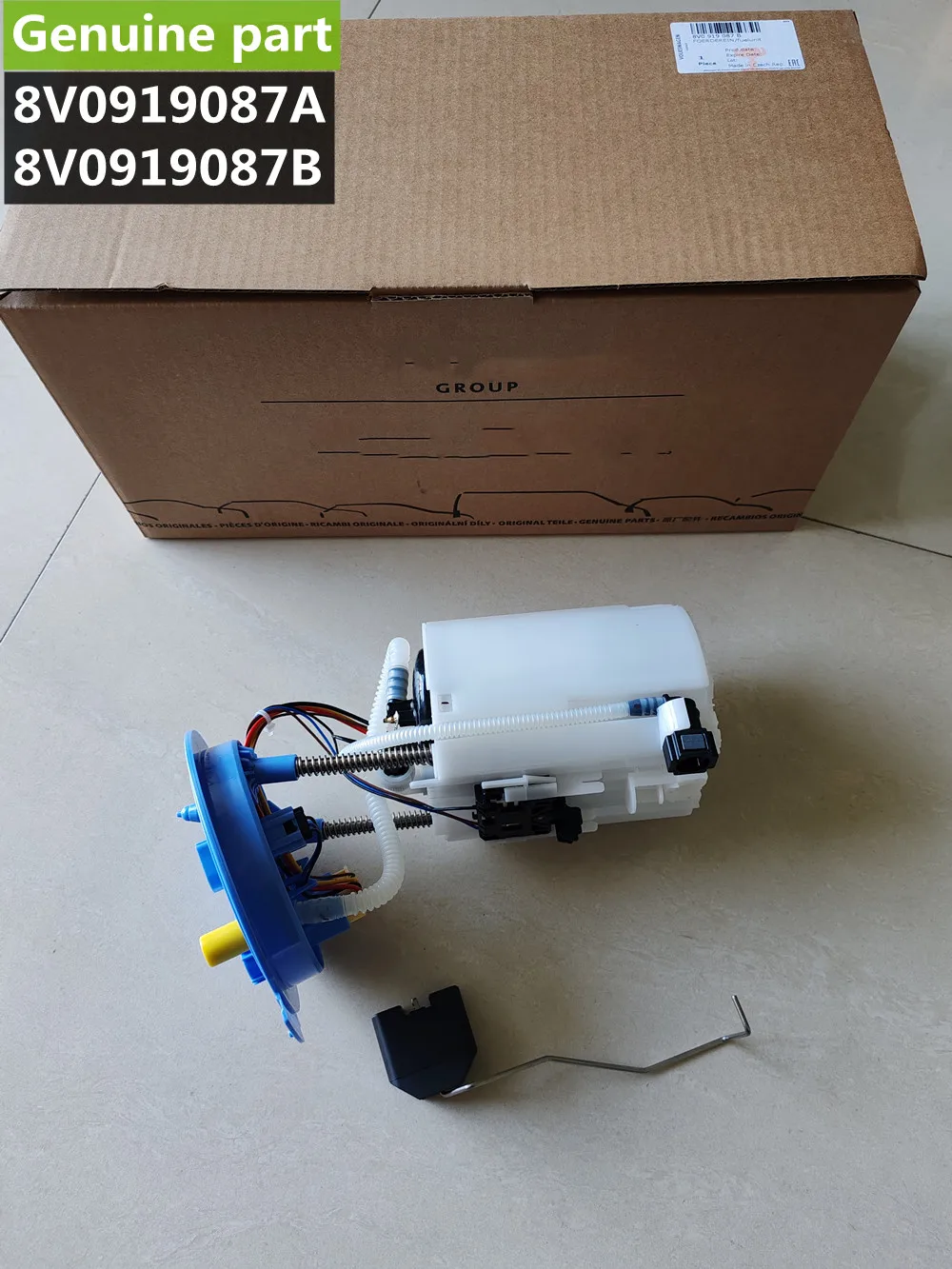 

1 комплект, новый 8 В 0919087 Б 8В 0919087 A2C 96408600 OEM насос подачи топлива в сборе для VW Golf R Mk7 Audi RS3 TT RS 2017-2020 2.0L 2.5L