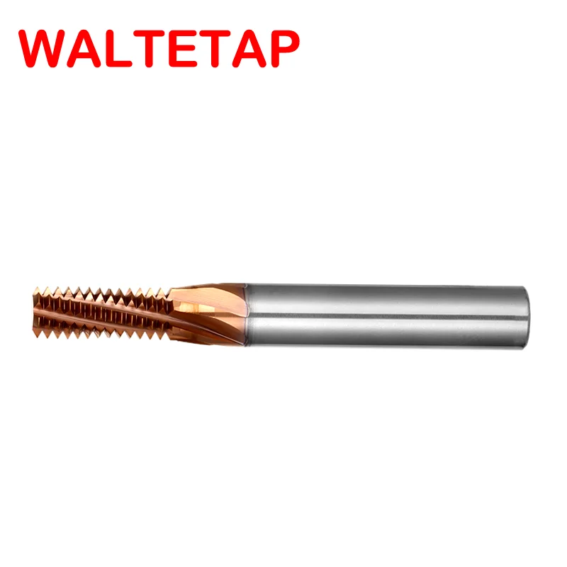 WALTETAP CNC Machine Solid Carbide Full Thread Milling Cutter UNC 10-24 12-24 1/4 5/16 3/8 7/16 UNF 8-36 10-32 12-18