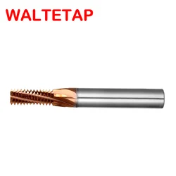 WALTETAP CNC Machine Solid Carbide Full Thread Milling Cutter UNC 10-24 12-24 1/4 5/16 3/8 7/16 UNF 8-36 10-32 12-18