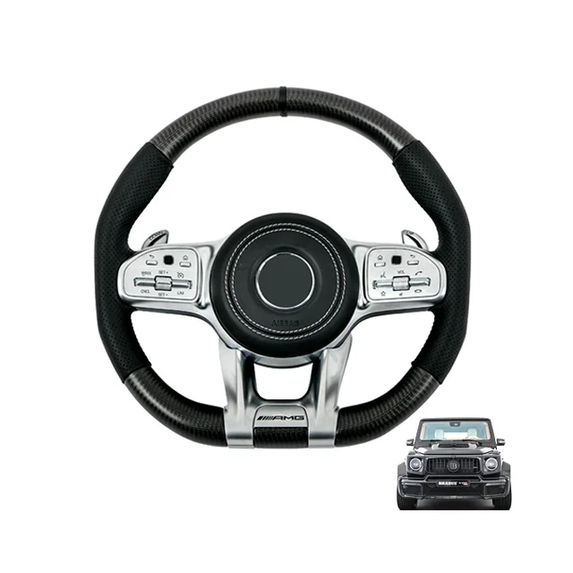 

Steering Wheel Assembly Upgrade New Carbon Fiber Old to New G Class AMG G500 G63 G350 G55 G65 W463 W464 G350