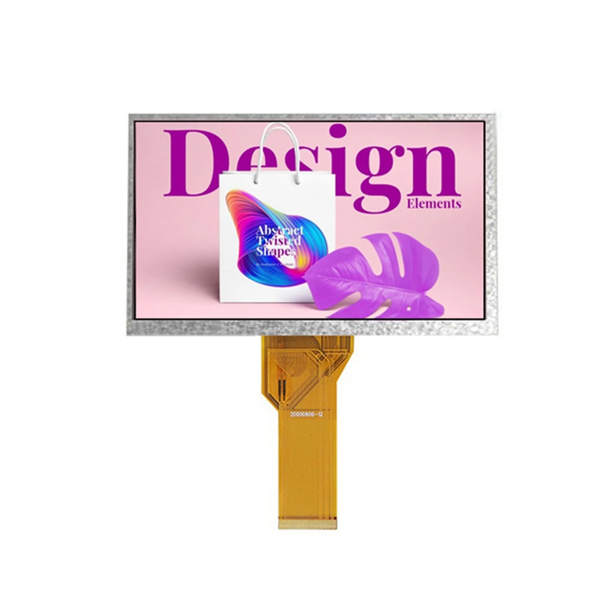 

Новейший 7-дюймовый 800X480 охранный HD ЖК-экран безопасности HD ЖК-экран 50P RGB длинный кабель TN92/TN94