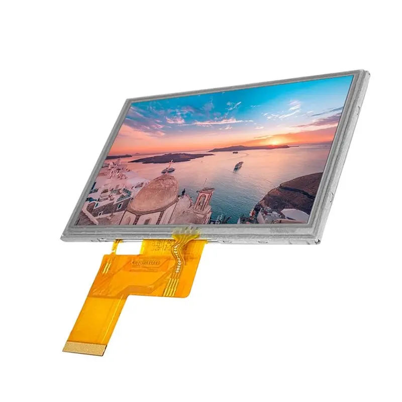 

AT82-4.3 Inch TFT LCD Display 800X480 RGB IPS Full View 40PIN Driver ST7611 Resistance Touch Screen Moudle