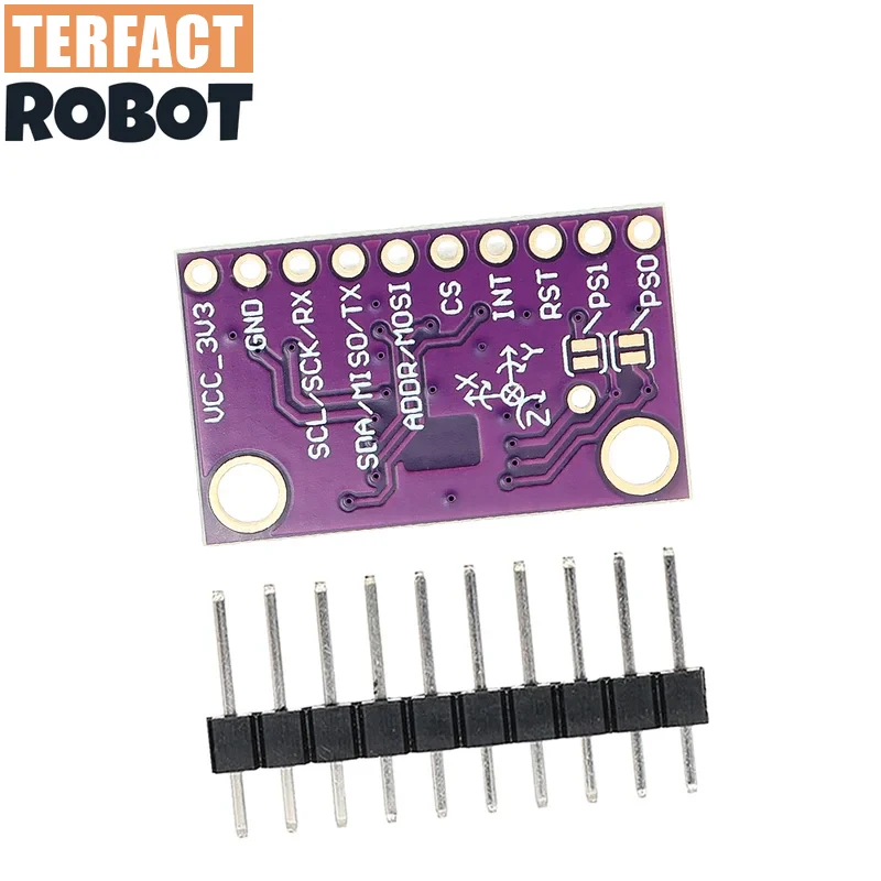 TERFACT  BNO085 AR VR IMU High Accuracy Nine-Axis 9DOF AHRS Sensor Module GY-BNO085