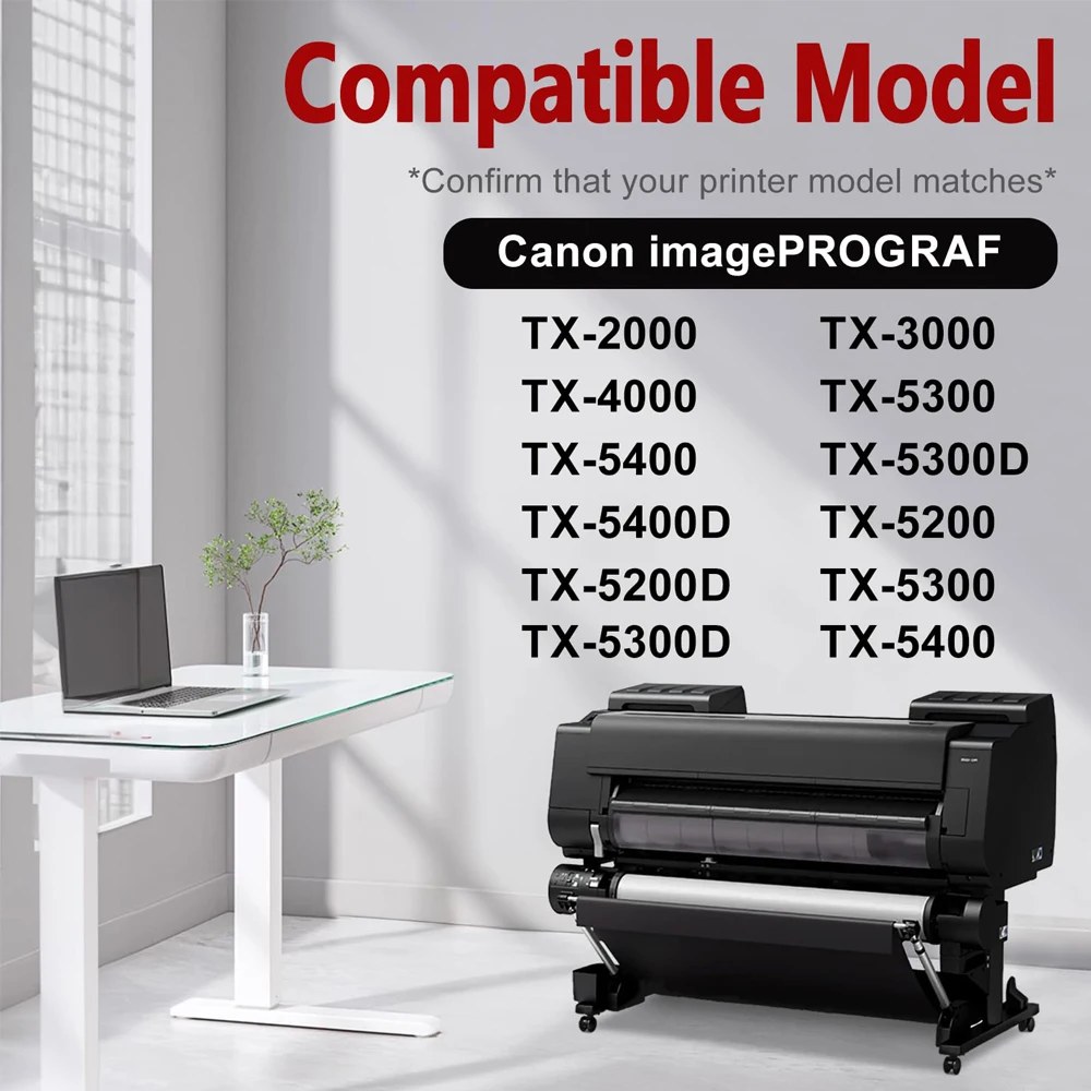 1SET Original New For Canon PFI-710 Ink Cartridge PFI710 For imagePROGRAF TX-2000 TX-3000 TX-3100 TX-4000 TX-4100 700ML Ink Tank