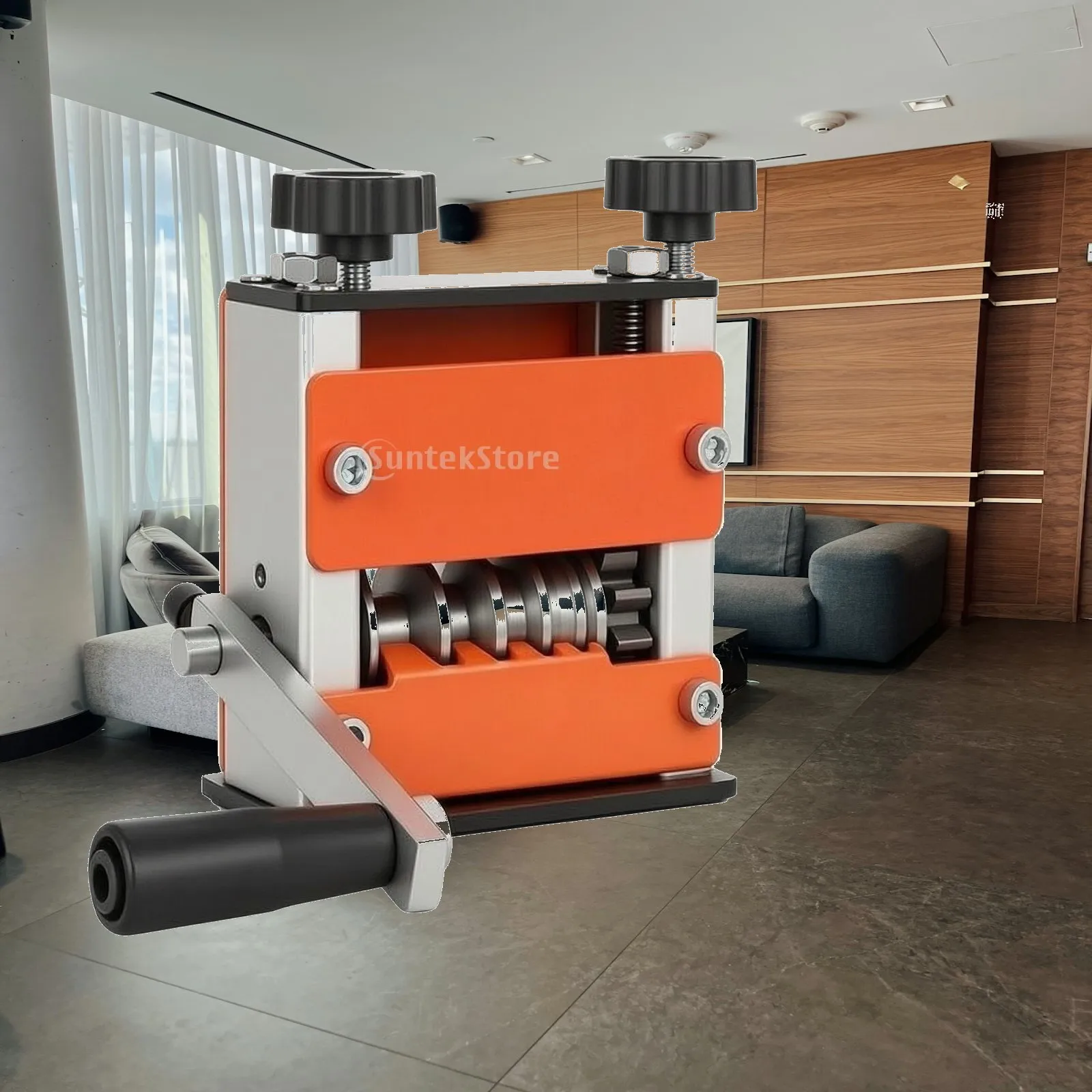 Multifunctional Wire Stripping Machine with Hand Crank Adjustable Wire Stripper Tool for Electrical Cable Insulation Removal