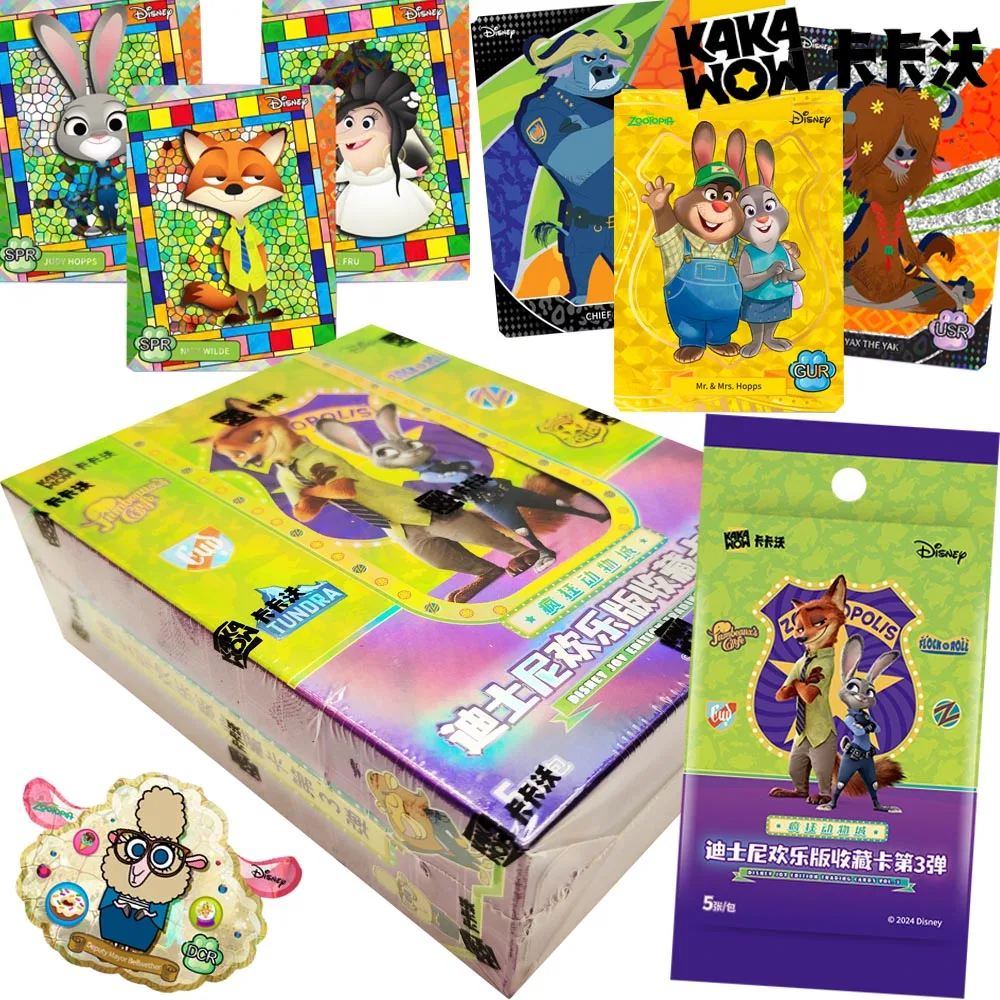 

Original KAKAWOW Disney Collection Cards Limited Edition Creative Cotton Candy Design Sweet Roles Cards Movie Peripherals Gifts