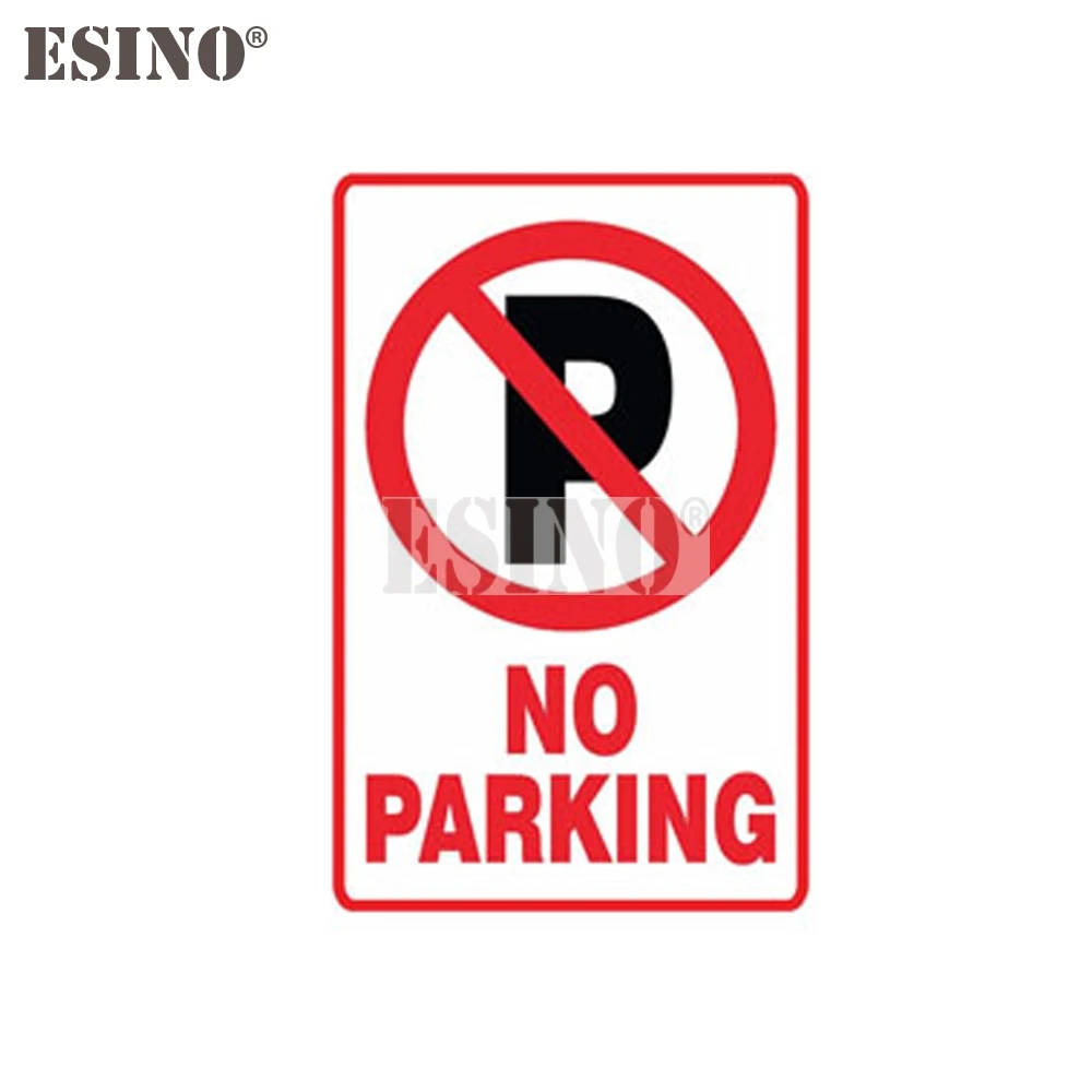 Creative Funny No Parking Cartoon PVC Decal Waterproof Car Body Sticker Pattern Vinyl