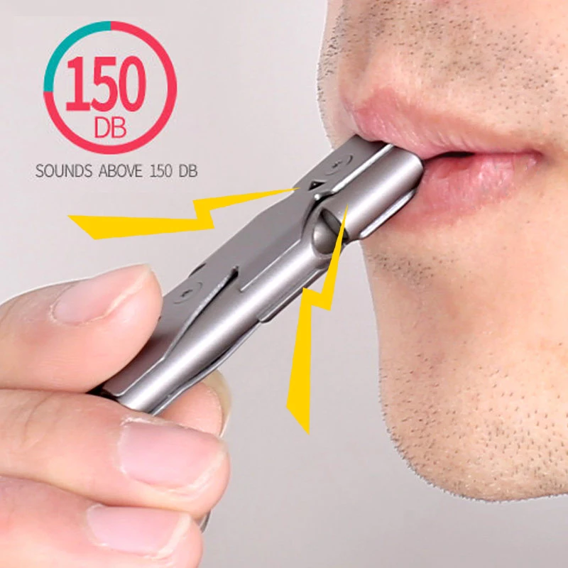 150 двухтрубный свисток для выживания, портативный безопасный свисток для кемпинга, военные тренировочные свистки, брелок SOS, многофункциональный инструмент