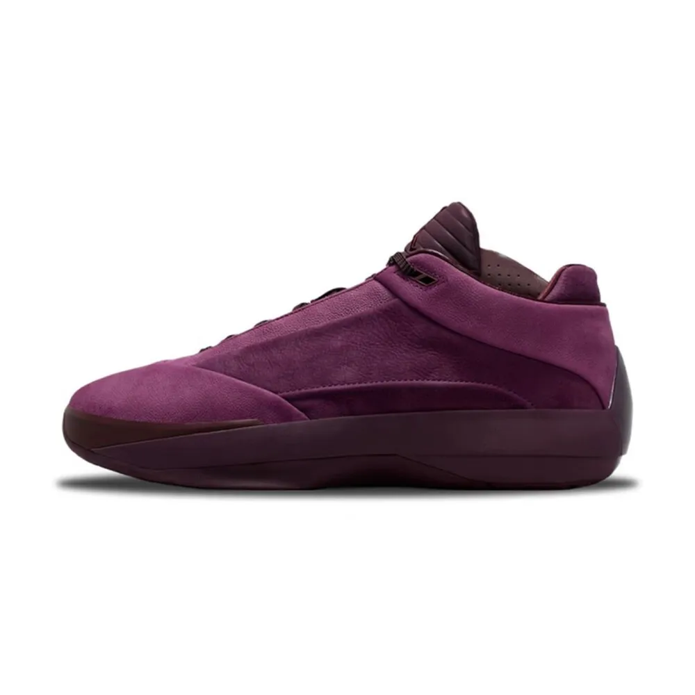 Nike Jordan Air Jordan 40 Stylish, Minimalist, Comfortable, Versatile, and Durable Men's Basketball Shoes in Burgundy HM9932-601