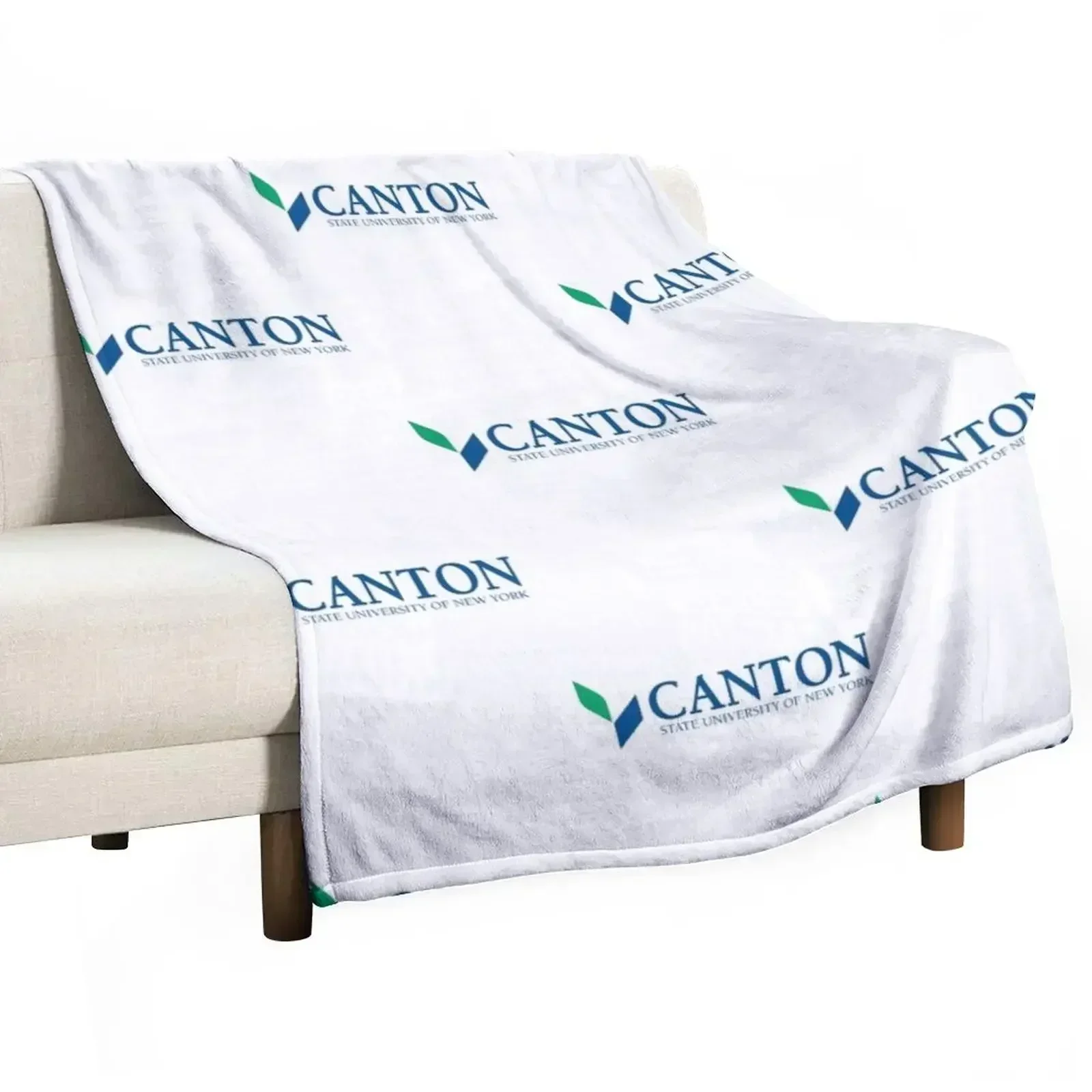 SUNY Canton Throw Blanket Multi-Purpose Soft Big Blankets