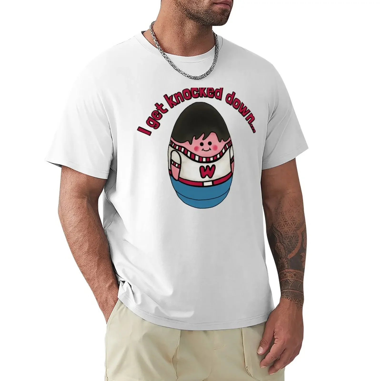 Weebles Get Knocked Down T-Shirt boys whites graphics mens graphic t-shirts pack