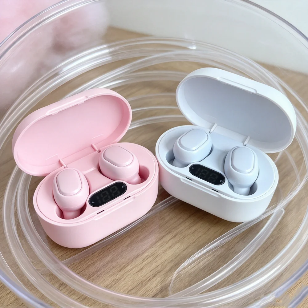 TWS Bluetooth Headset Bluetooth Earphones Present Rich Music Details, Secure Wearing Design, Touch Command for Audio Adjustment