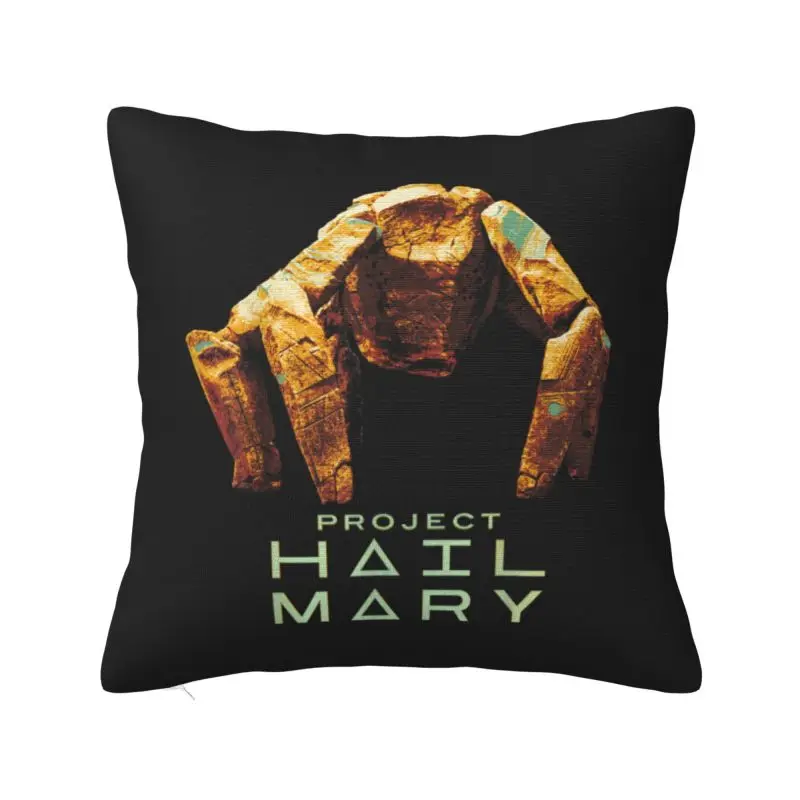 Custom 2026 New Rescue Plan Funny Projects Hail Mary Pillow Case 45x45cm Rockey Luxury Cushion Cover Square Pillowcase