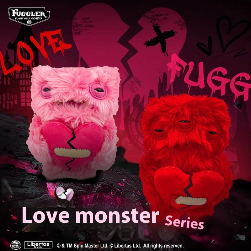 

Authentic products in stock Fuggler Plush Toys 23cm Ugly Monster Love Monster Series Cute Tooth Monster Fill Plush Dolls Toys