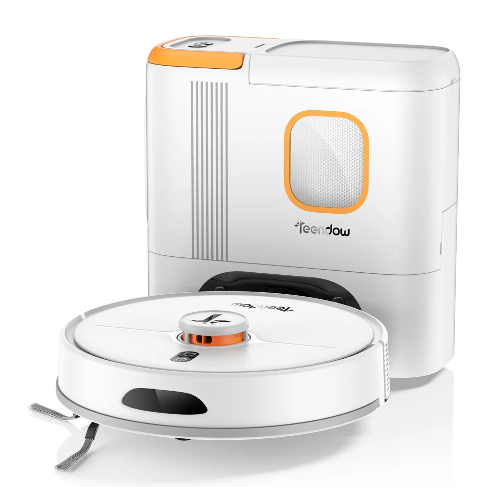 

Teendow Lidar Self-Navigating Robot Vacuum Wholesale Automatic Wet Dry Smart Mopping Sweeping Robot Vacuum Cleaner