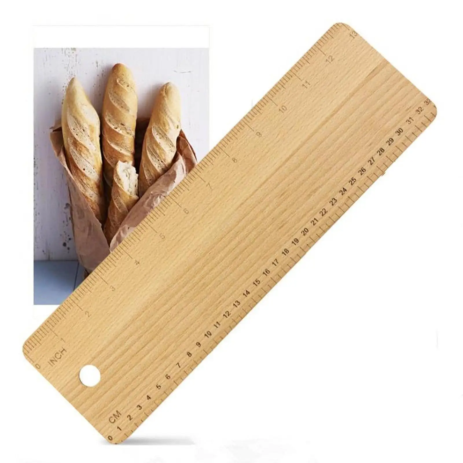 Multipurpose Non-Slip, Shape-Retaining Beech Wood Cutting Board for Pizzas and
