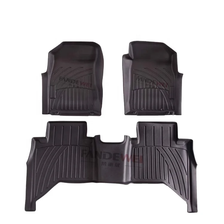 

Лидер продаж, 3D автомобильный напольный коврик с лотком, водонепроницаемые и прочные автомобильные коврики, автозапчасти для Isuzu D-Max