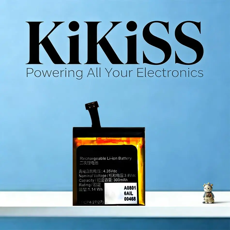 

300Mah High Capacity For Apack 1ICP4 27 Batteries Smart Watch Battery APP00206 With Cable