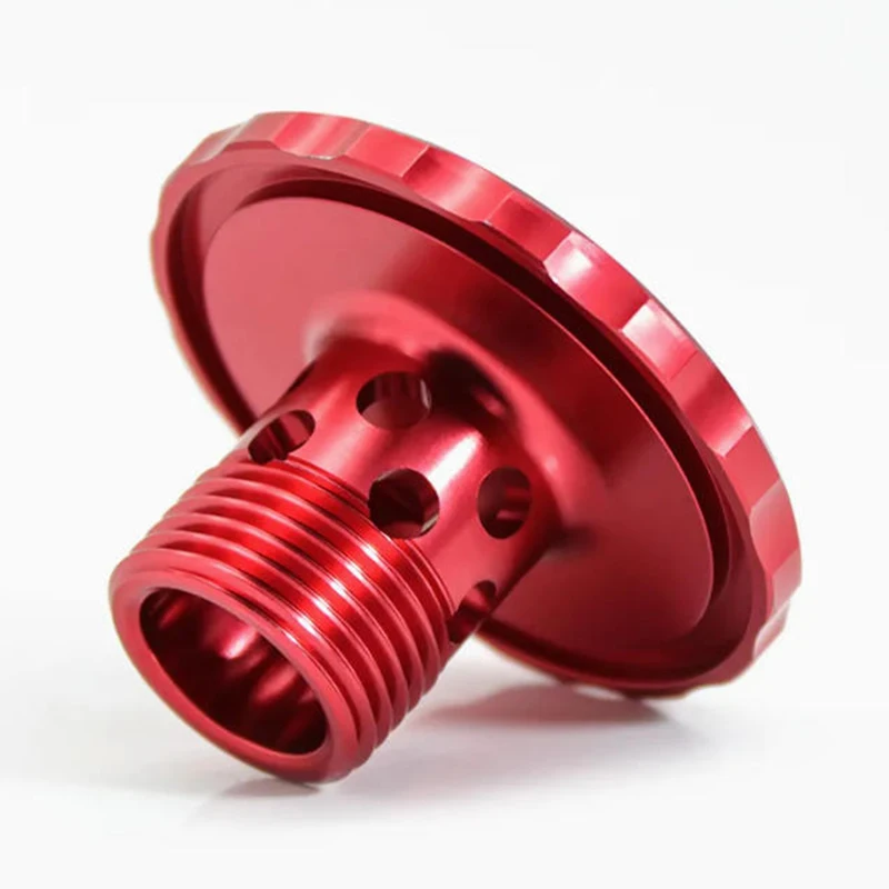 الألومنيوم التصنيع باستخدام الحاسب الآلي تحول أجزاء الآلات الدقة تحولت سبائك الألومنيوم مخرش ربط الجوز الأحمر