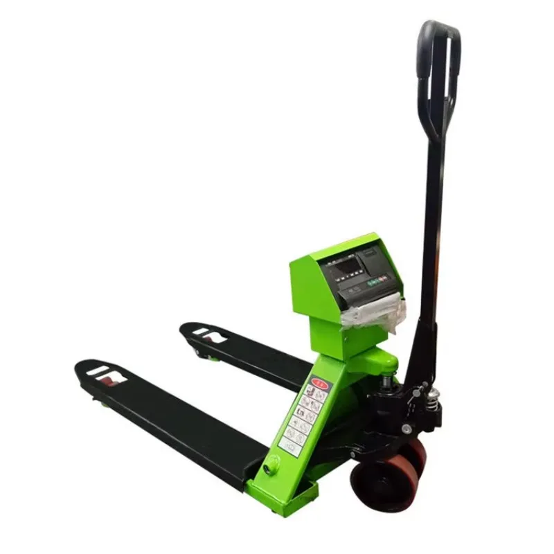 

2T 3t Adjustable Pallet Jack Manual Scale Manual Pallet Truck with Weighing Scale