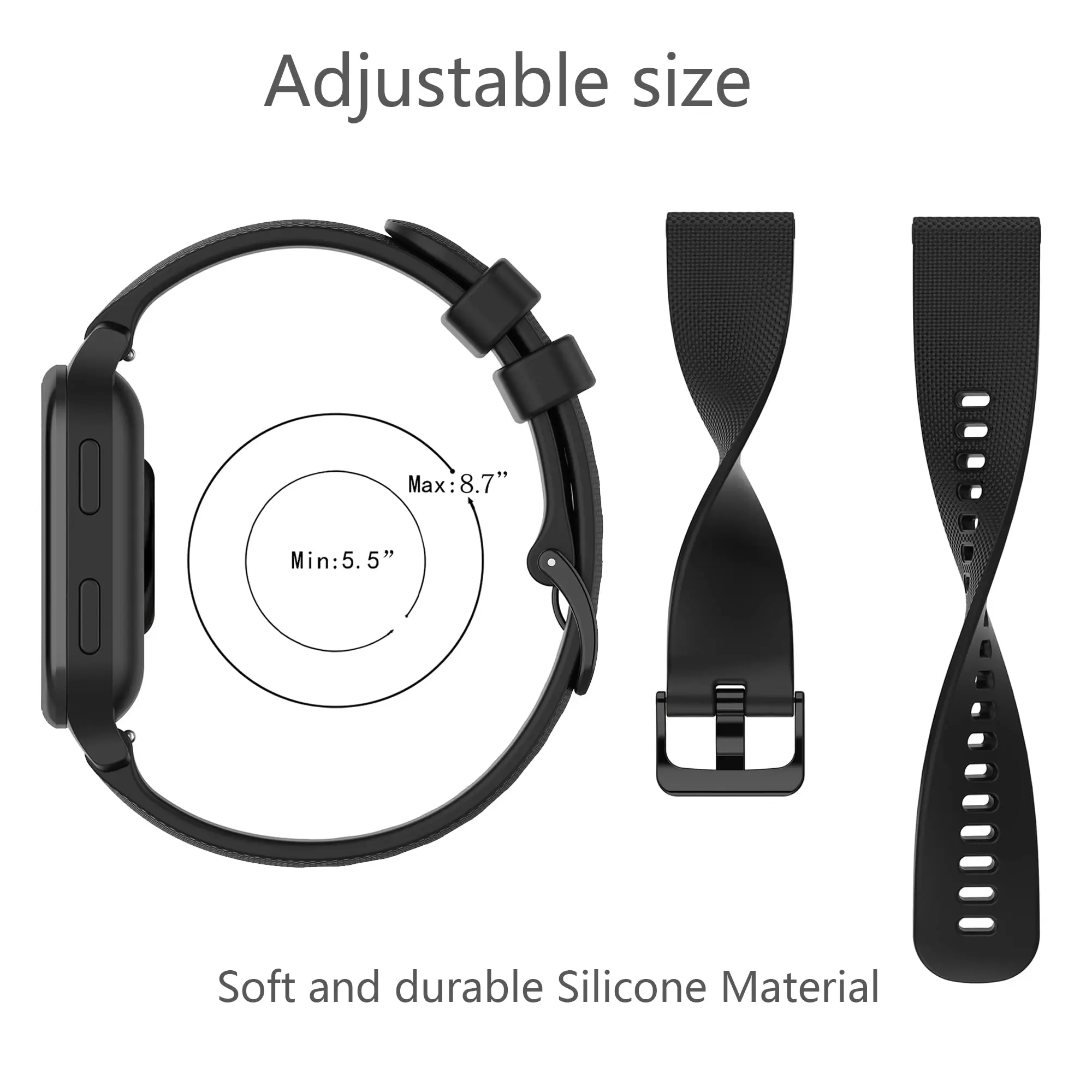 Correa de silicona para reloj SUUNTO 3, repuesto deportivo, 20mm