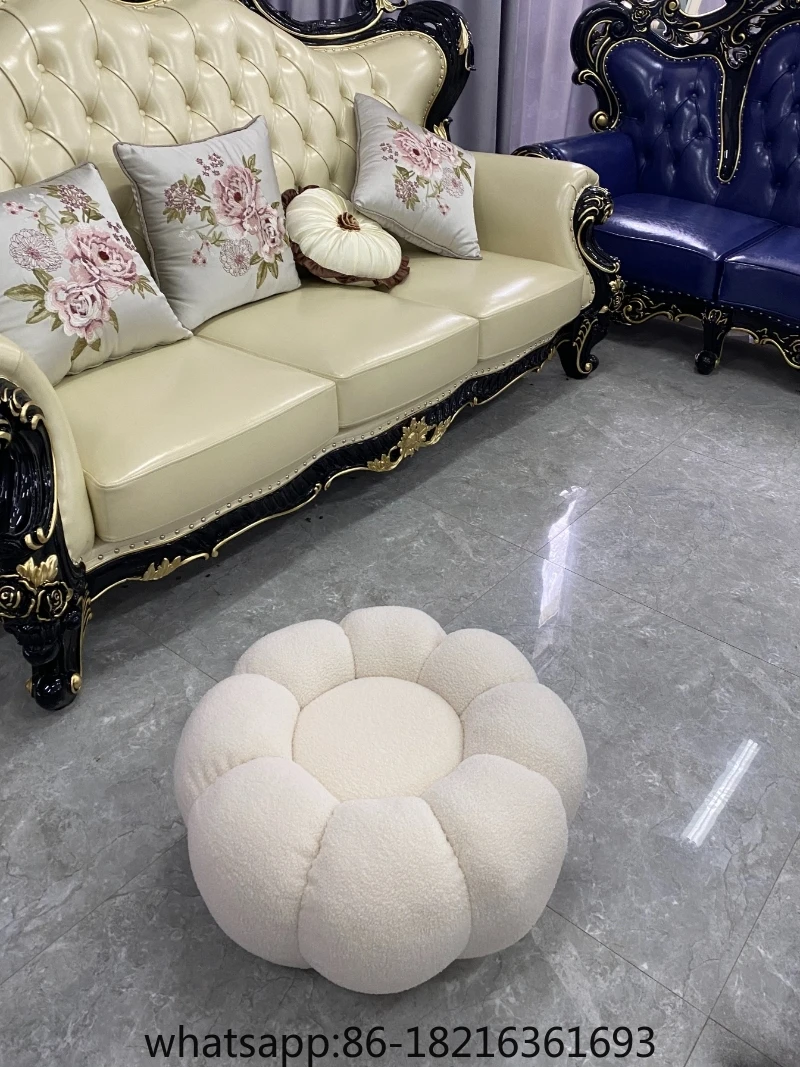 

Детский короткий табурет для одного человека, интернет-знаменитость, милый плюш ягненка, спальня, гостиная, балкон, татами