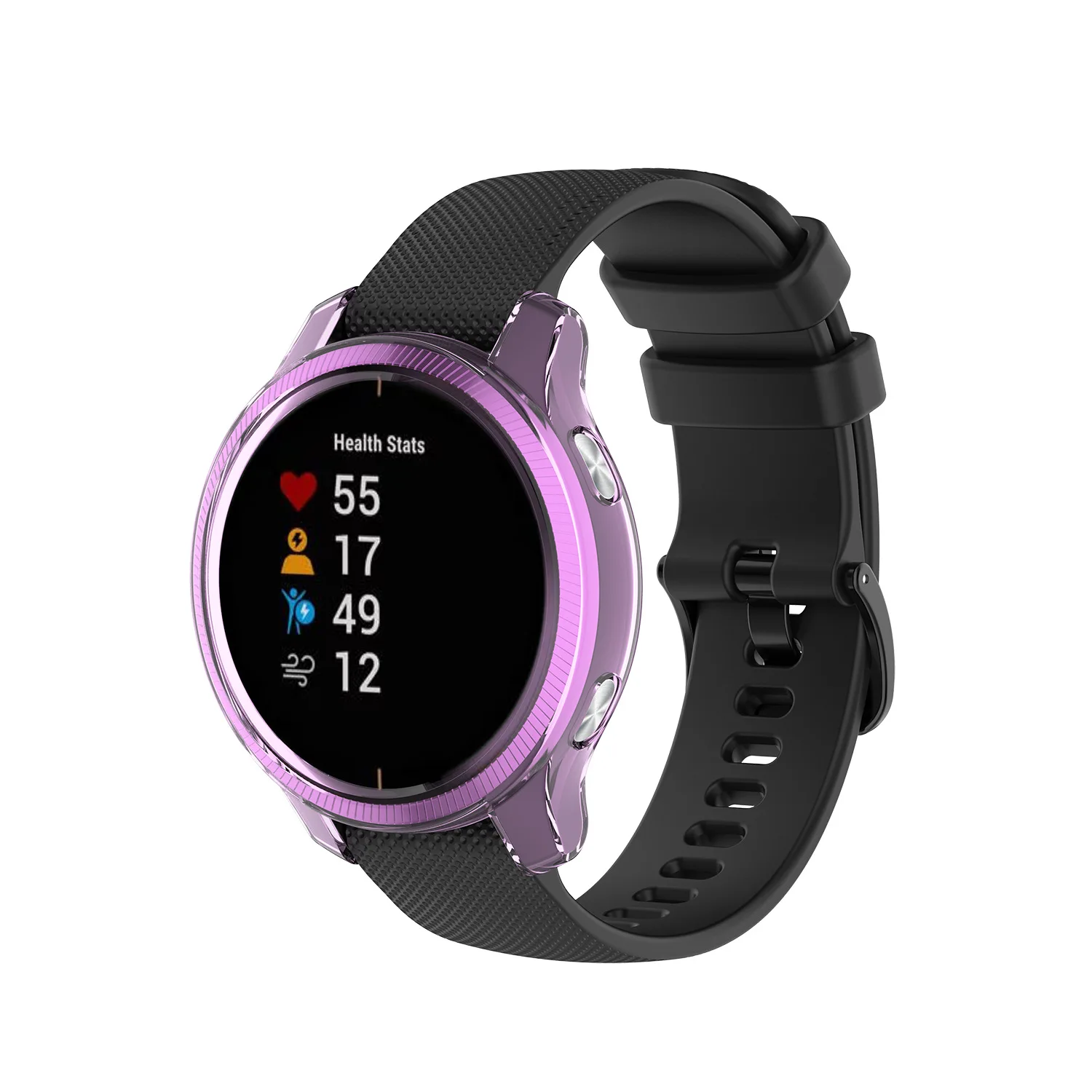 Schutzhülle für Garmin Venu Smartwatch TPU Softcover Bildschirm Silikons chutz Rahmen hülle für Garmin Venu Gehäuse