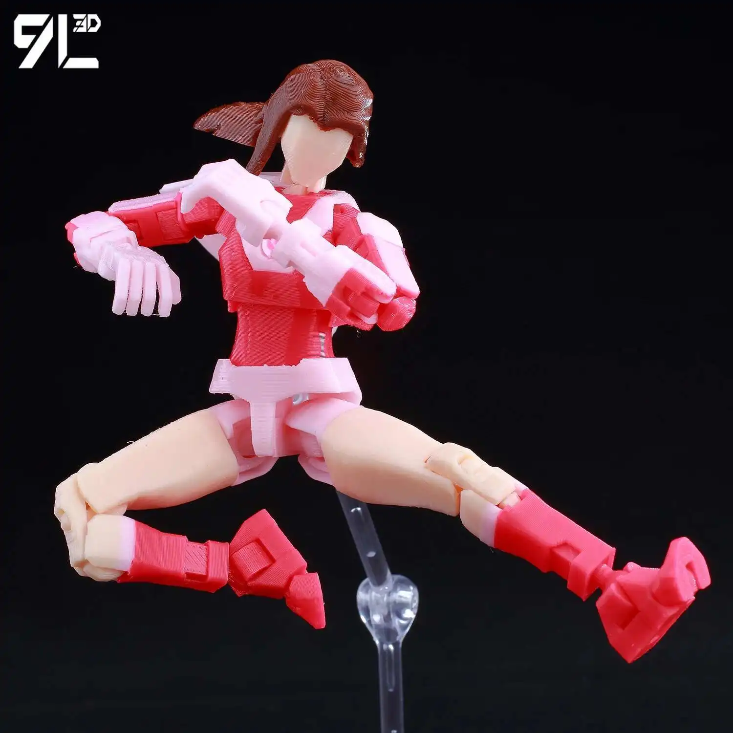 9L 3D Invincible Duo Action Figures-Atom & Atom Smasher DC Comics Lucky13 Titan13 Dummy13 Collector'sชุดอะตอมชุดจอแสดงผล