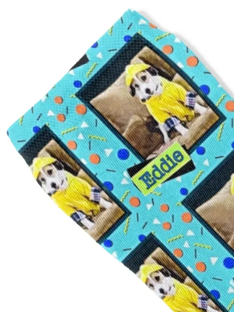 Eddie Tribute Socks happy funny gifts christmas stocking Sports Socks Ladies Men's