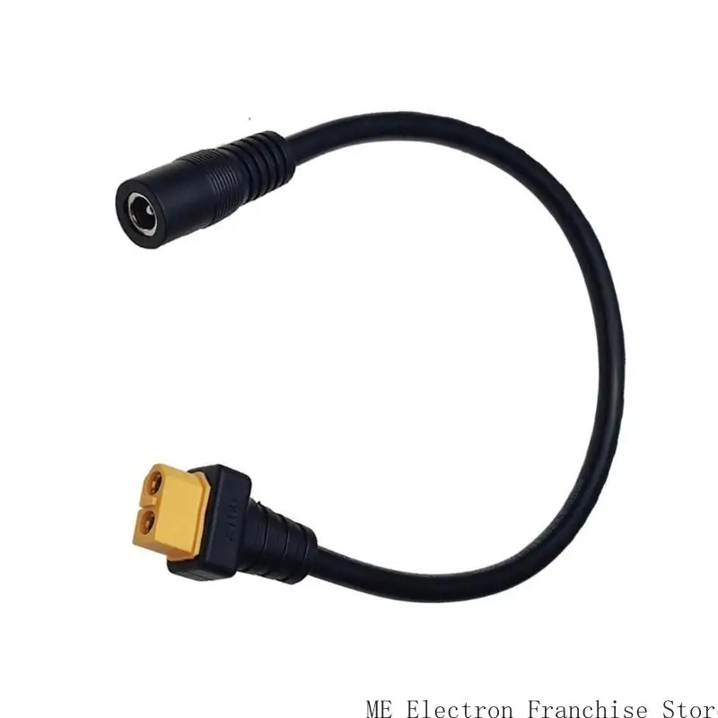T5EA 12AWG XT60 أنثى إلى DC5525 كابل الطاقة الإناث لأنظمة تخزين الطاقة