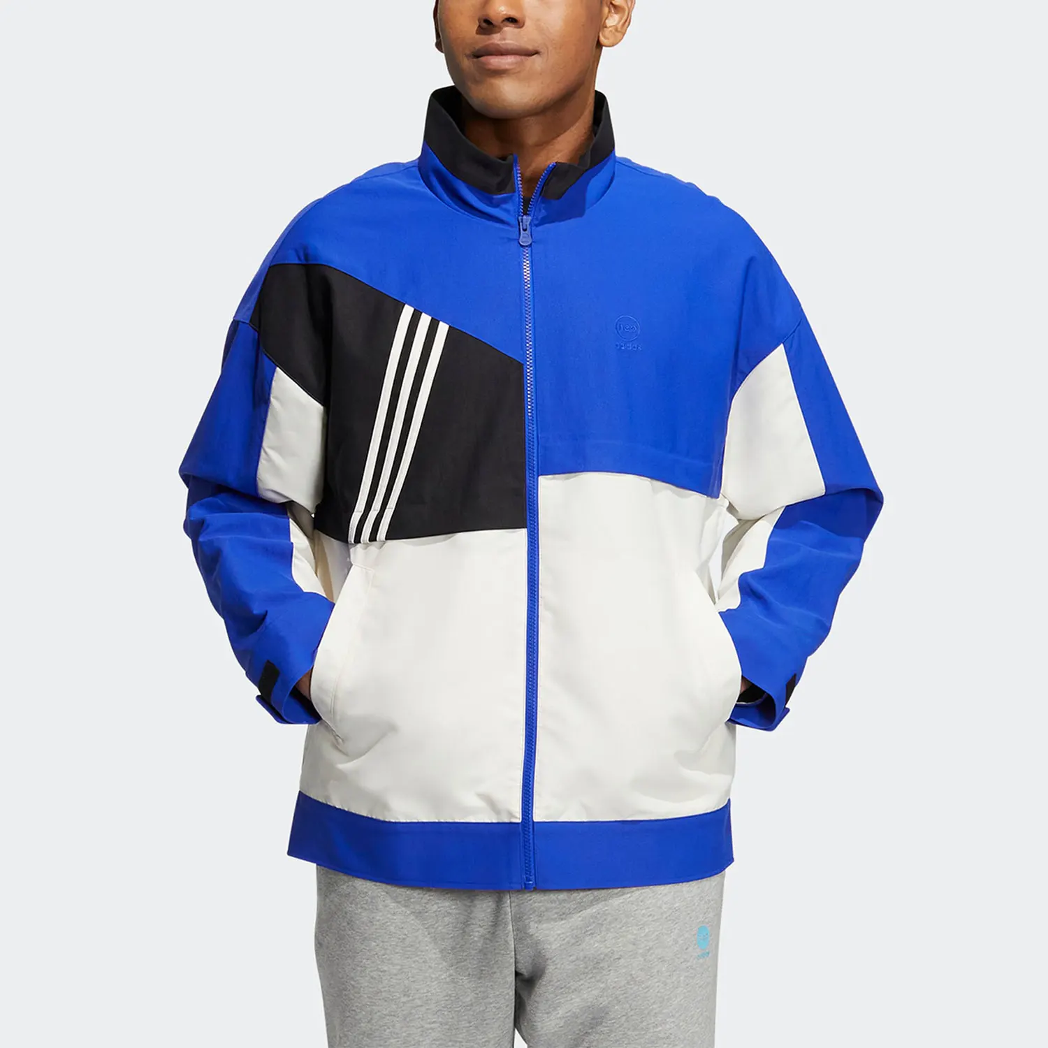 

Adidas genuine NEO New Men and Women's Sport Training Patchwork Casual Jacket IA6780