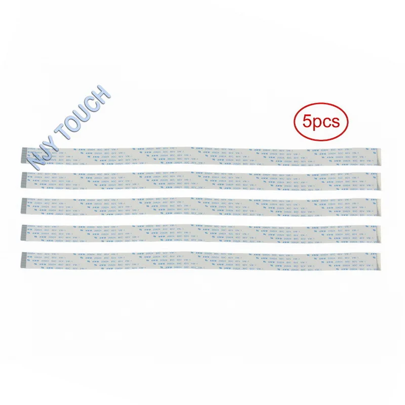 5 шт., 30 контактов, лента питания, 0,5 мм, шаг 300 мм, FFC кабель, FPC, Гибкий плоский кабель AWM 20624 80C 60 в, внешний вид одинакового типа A