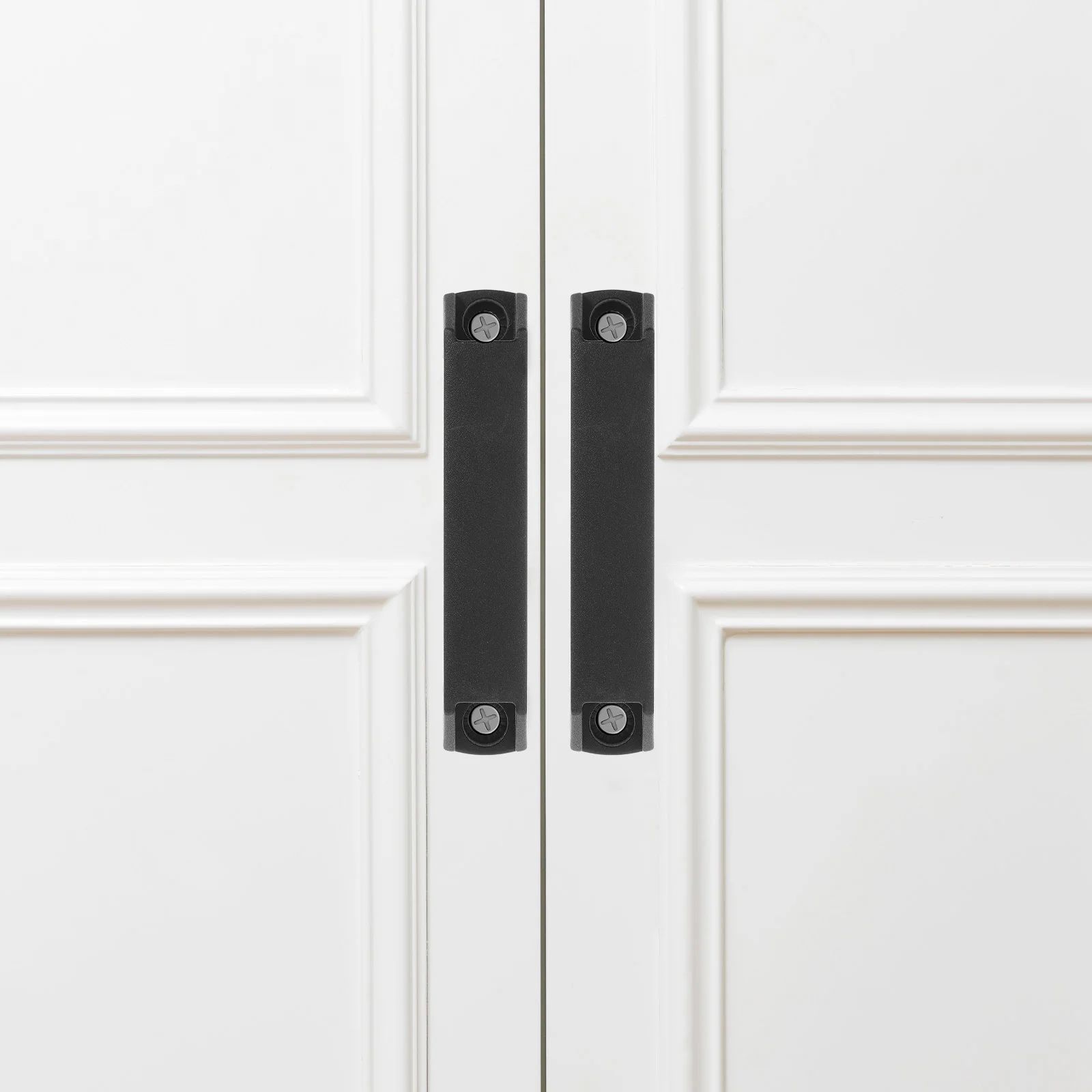 

10Pcs Safe Nylon Square Bar Door Pulls for Cabinets Electric Boxes Closet Decorative Hardware Modern Design Long Lasting