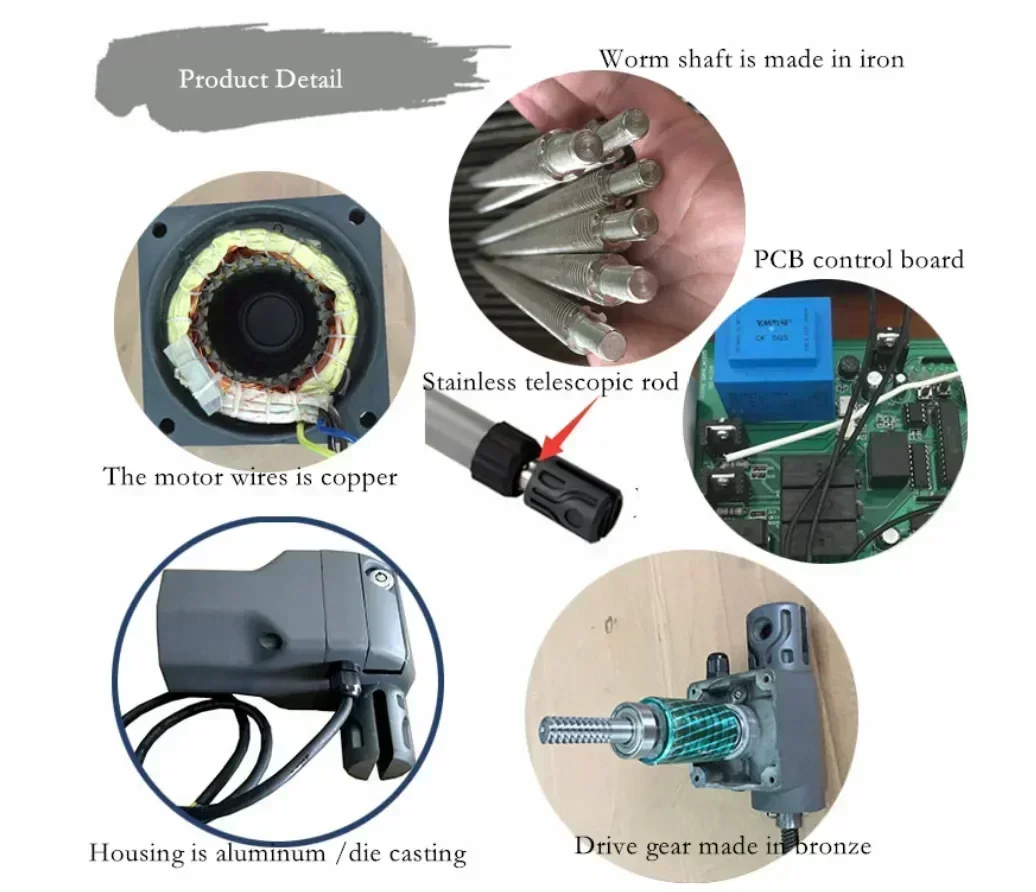 

500KG *2 dual dc24v motor solar energy automatic swing gate operators kit