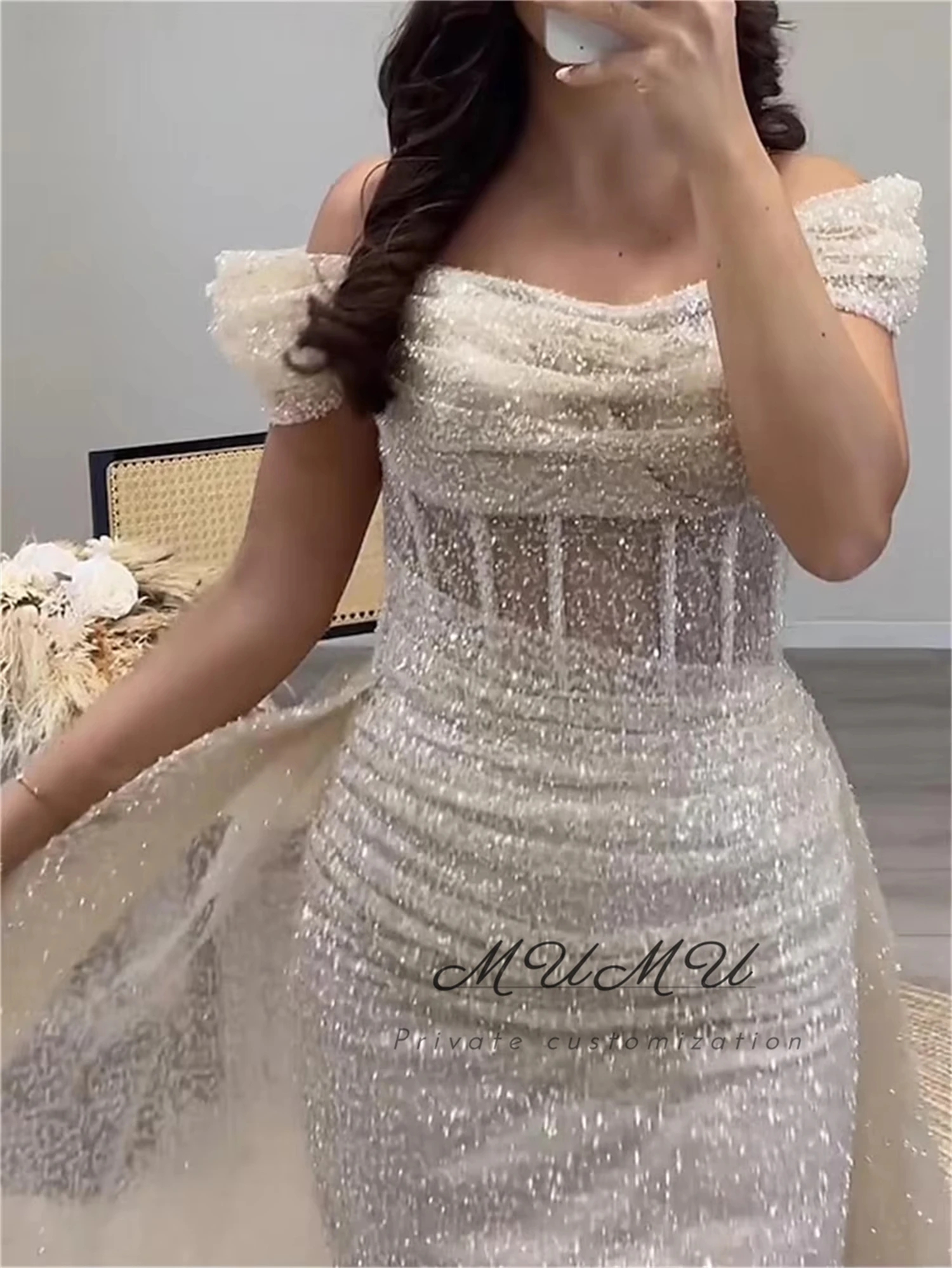 فساتين سهرة نسائية مخصصة من MuMu فساتين للمناسبات الخاصة فساتين أنيقة للحفلات الراقصة #3