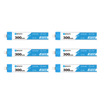 BETAFPV BT2.0 1S 300mAh Battery 3.8V 30C/60C Lipo Battery for Meteor65 Pro Air65 FPV Tiny Whoop Drone