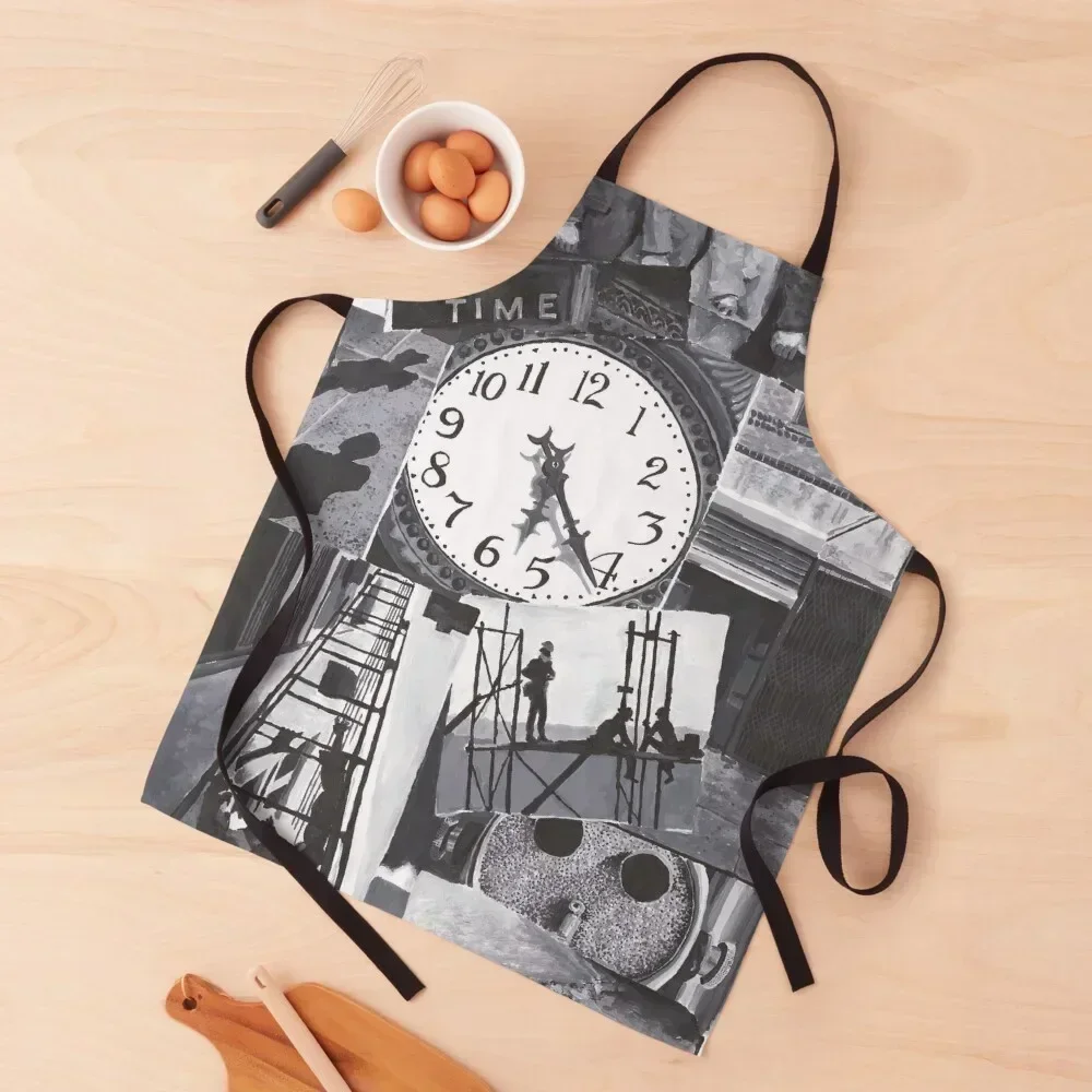 

cityscape Apron kitchen gadgets Korean Chef jacket men Kitchen Special Accessories Apron