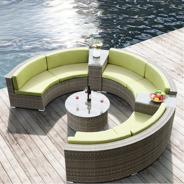 

The product can be customized. Sofa Round Villa Terrace Courtyard Vine Art Living Room Leisure Hotel Reception Vine