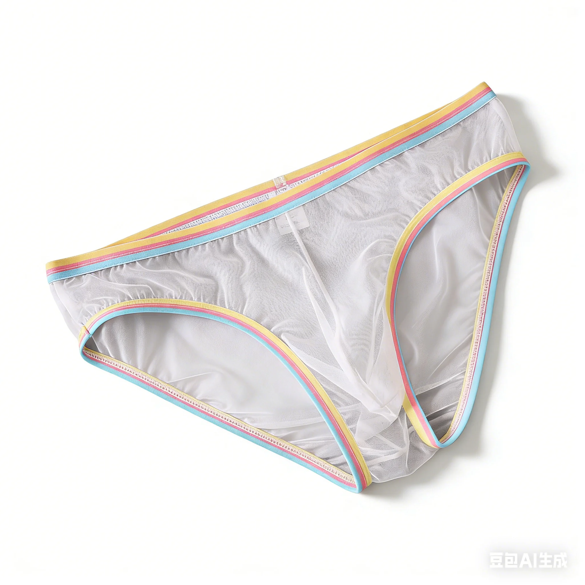 

Men's Sexy Brief See-Through 20D Mesh Underpant Gays Low Rise Narrow Waistband Big Pouch Transparent Sissy Bulge Sheer Underwear