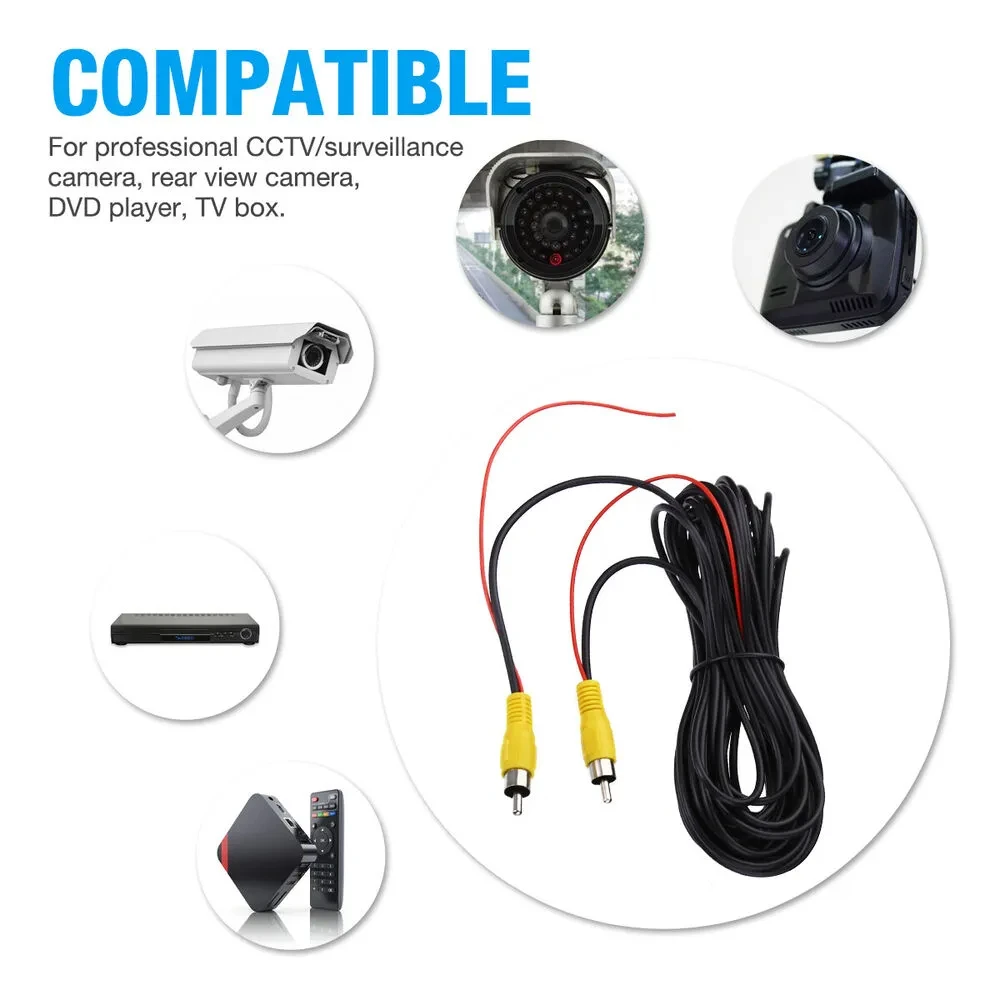 Car Rear View AV Trigger Line Truck Reversing Rear View Monitoring Extension Line Showerhead Camera Connection Navigation Rear V