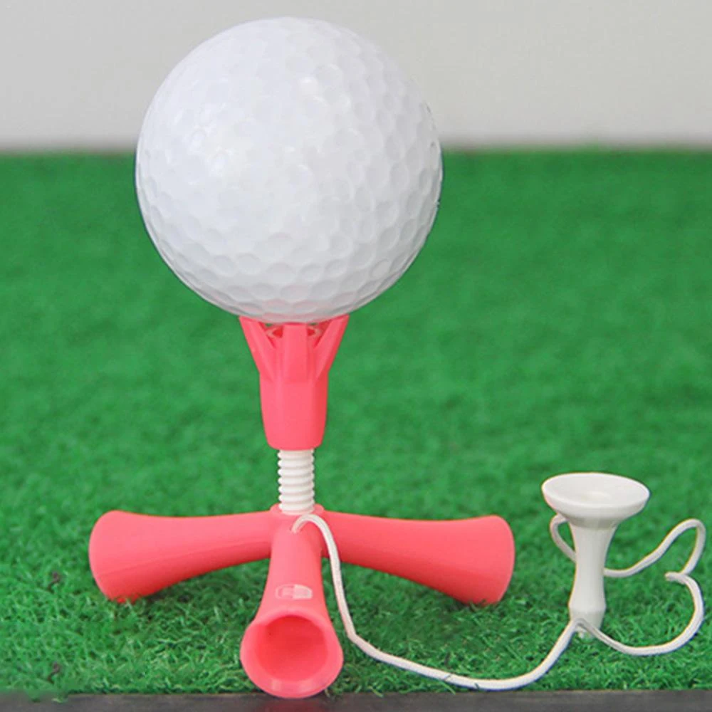 1pcs Adjustable Golf Tee Tripod Height Plastic Golf Tees Holder for Golf Practice Training Golf Ball Accessories Beautiful Gift