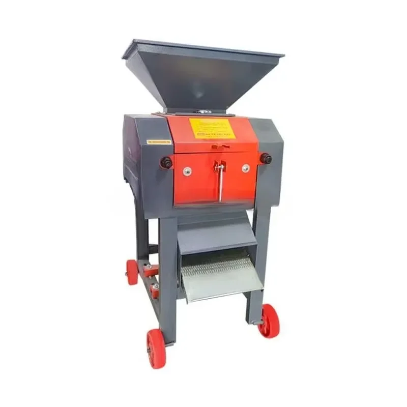 Automatic Roll Crusher Feed Processing Grain Grinder Corn Broken Half Soybean Peanut Pellet Feed Roller