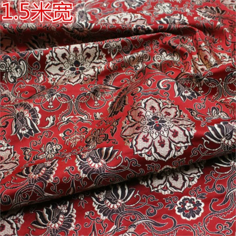 เบาะเฟอร์นิเจอร์โยนหมอน cheongsams Hanfu ตกแต่ง handcrafted ผ้าไหม jacquard ผ้าปลอมแปลงผ้าโบราณ