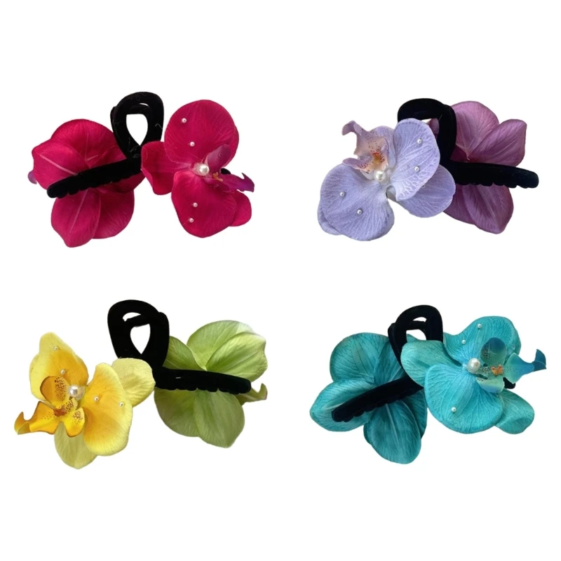 Elegant Flower Hairpin Elegant and Practical Hair Accessories Modern Headwear Clip for Women's Hair Clips Accessories