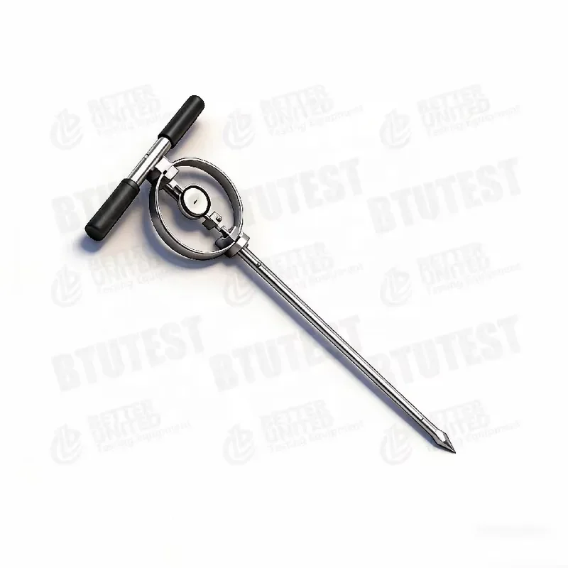 1kN Ring Load Tester for Soil Bearing Strength and Compaction 30 Degree Conical