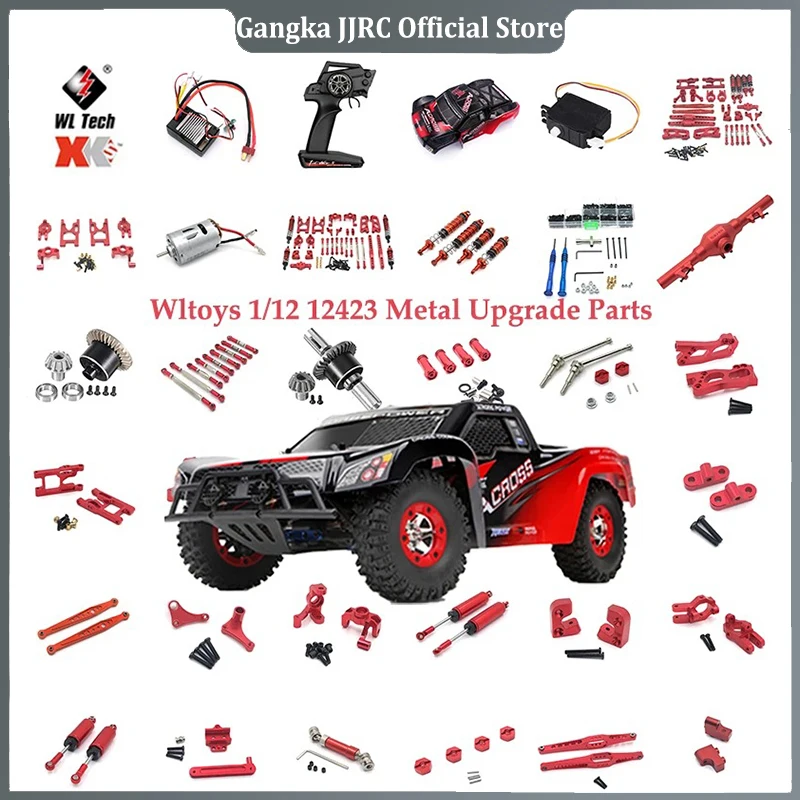 Piezas De Coche Teledirigido Para Wltoys 1/12, 12428, 12423, 12427, Modelo De FY-03, Piezas .coche Teledirigido Traxxas Trx4