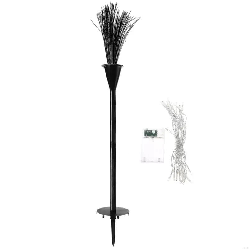 

Pre-lit Halloween Witches Brooms Light Halloween Venue Decoration Props Outdoor Garden Party Decor