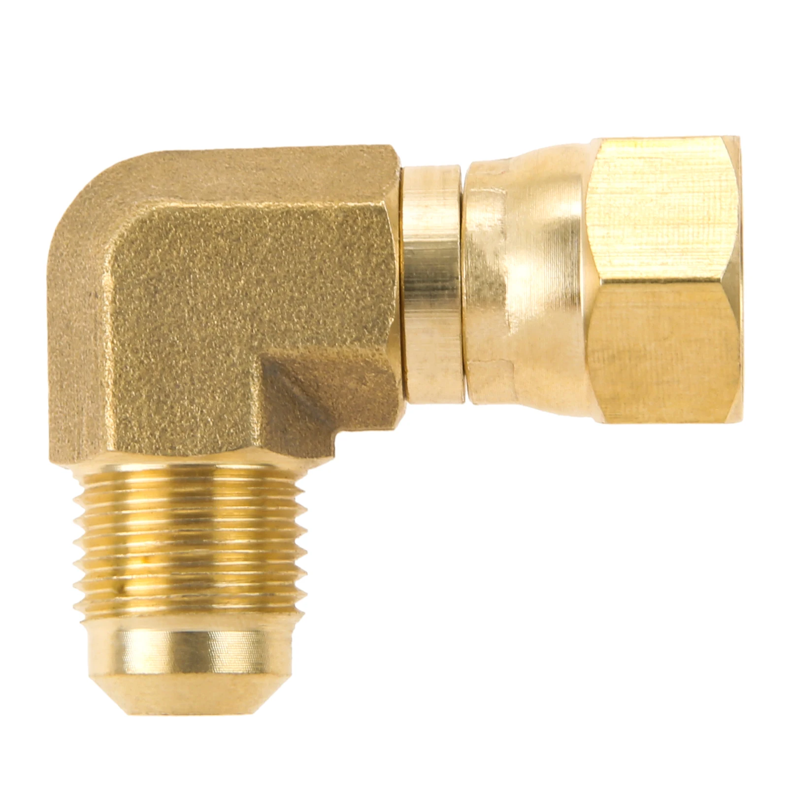 90 Degree Elbow Connector Propane Fitting Adapter for Low Pressure Olympian Wave Gas Fired Heaters w/ 3/8