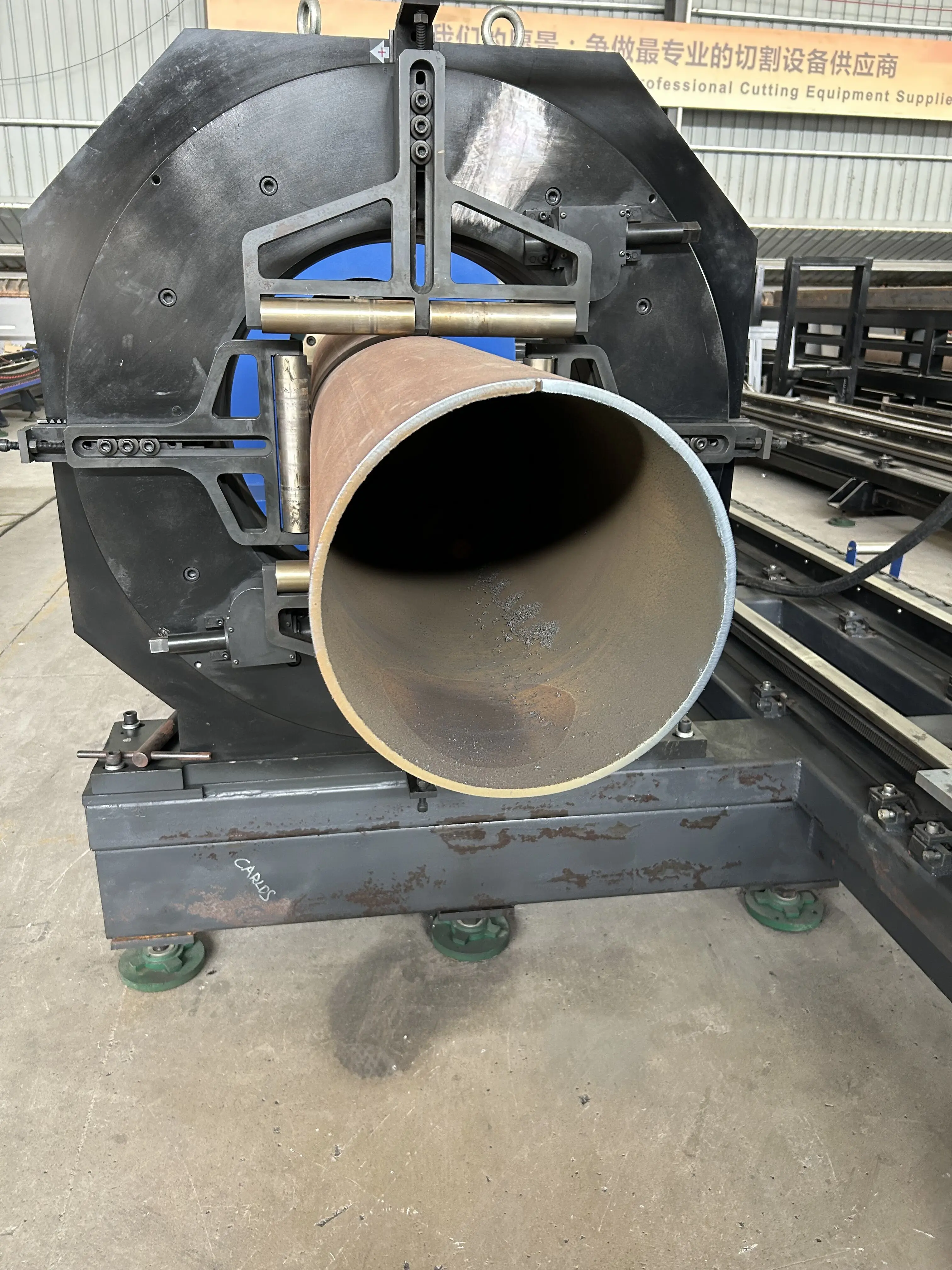 8 Axis Plasma Tube Pipe Cutting Machine with Bevel Cutting